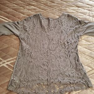 Maurices sequin and lace top NWOT Plus Size 0